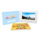 Custom Lcd Brochure Display Stand Video Postcard Mailer A5 128MB-8GB Memory
