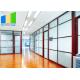 Aluminum Frame Soundproof Glass Partition Full Height Office Wall Divider