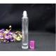 wholesale clear bottle With aluminium Cap Glass Refill Empty Perfume Plastic roll-on essential oil Bottle hot stock