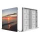 P3.9 Outdoor Fixed LED Display Screen  Front Service With 1000x1000mm Cabinet