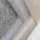 Width 2.8m Grey Blackout Roller Blinds Fabric White Coating