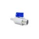 Stainless Steel NPT Bsp Female to Male Pn63 Mini Ball Valve with Customization Option