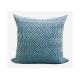 Geometric Embroidered Decorative Throw Pillows 100% Velvet For Bed / Chair