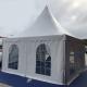 Transparent Pagoda Top High Peak Frame Tent 5x5 Small Canopy Marquee