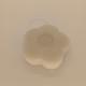 Puff Konjac Facial Sponge Flower Shape White 7g