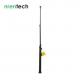 8m galvanized manual crank telescopic mast for mobile light tower, manual winch mast, crank mast, telescopic mast