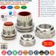 Anti-Corrosion IP68 Metric Cable Glands Stainless Steel 304, 316, 316L SCG