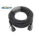 Black Armored Optical Cable