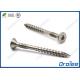 316 Stainless Steel Marine Grade Decking Screws, Torx Drive, Double Thread