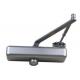 Surface Mounted Fire Rated Door Closer Black White 40kg