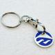 Eco Friendly Personalized Metal Keychains Steel Material Die Casting Process