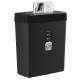 Mini paper shredder machine with 13L bin basket shred size 4*39mm cross cut CD222P-8