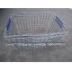 Colored Chain Shops / Supermarket Shopping Baskets ISO9001 Certification