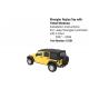 51201 Jeep Wrangler Jk 4 Door 2007-2009 Fabric Replay Soft Top with Tinted Windows