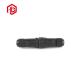Power Signal Control Box Male Female IP67 2pin Waterproof Panel Mount Connector For Outdoor Cable