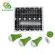 TUV BV 9W Solar Panel Off Grid System Solar Kit For Outdoor Lights