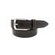 Orginal Male Leather Dress Belt 3.5cm Width Single Prong Buckle Corrosion Resistance