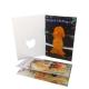 Portable Commercial Musical Greeting Cards Built In Push Button