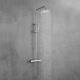 OEM 3 Function Brushed Stainless Shower Faucet For Bathroom