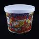 64oz Disposable Paper Buckets Fried Chicken Takeout Printed Food Packaging