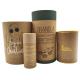 Multiusage Paper Tube Packaging For Food EVA Inserted Recyclable Oilproof