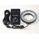 YK-L64T stereo microscope led ring light brightness adjustable  with control box adaptor