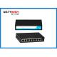 10 / 100M 8 Port Ethernet Switch AF Standard Adjust Network Speed Automatically