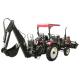 3 Point Tractor Rear Mounted Backhoe 2150mm Leg Spread Wheel Excavator