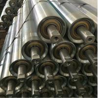 Chain Driven Conveyor Belt Drive Rollers , Heavy Duty Metal Conveyor Rollers