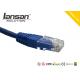 LSZH Jacket Ethernet Cat6 Cable Unshield CM  Rated HDPE Insulation Customized