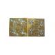 PET Material Flex Printed Circuit Board 0.2mm Thickness Yellow Solder Mask