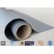 Chemical Resistant Gray Color Silicone Coated Fiberglass Fabric 160g Two Sides Coating