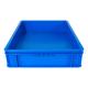 Customized Logo Plastic Stackable Industrial Crate with Lid Logistic Storage Solution
