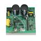 Impedance Control Multilayer PCB Fabrication With Green Red Blue Solder Mask 3oz Copper Rogers