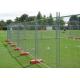 Safety Removable Steel Temporary Fencing 0.9x2.0 Meter Easily Assembled