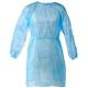Breathable Disposable Lab Gown Tear Abrasion Resistance Low Linting Silicone Free