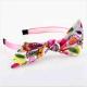 Hoop Toddler Girl Hair Accessories Hairband Fabric Material Eco - Friendly