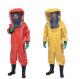 Fully Enclosed Ppe Hazmat Suit Class 3 Heavy Chemical Protection