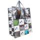 Customized Eco Friendly Laminated Woven Tote Bags Strong Durability Glossy / Matt Finish