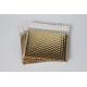 gold metallic bubble mailer 152*200+40mm gloss waterproof metallic bubble envelop for shipping