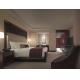 Luxury Zebrano Veneer Finished High End Bedroom Furniture Set / Full Size Bedroom Sets