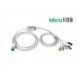 Comen 12 Pin 5 Lead ECG Cables And Leadwires For Medical Equipment