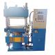 PLC Automatic Mold Opening Rubber Vulcanizing Machine / Insulating Rubber Pad Making Machine