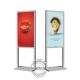 Wifi Indoor Vertical Android Digital Signage Floor Standing Portable Lcd Advertising Totem 43 Inch