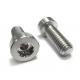 Hex Socket Thin Head Cap Screw With Low Head Natural Finish With Hole DIN6912