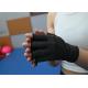 Warm knit half finger gloves ideal for outdoor sports like cycling, hiking, and climbing.