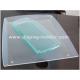Square Clear Plastic Serving Tray Silicon Bottom