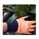 Flower Shop Firm Grip Protective Gardening Latex Gloves With Different Color