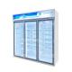 Commercial Upright Inverter Fan Cooling Display Freezer With Auto Defrost System