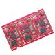 Red HASL Lead Power PCB Assembly Printed Circuit Board Manufacturing